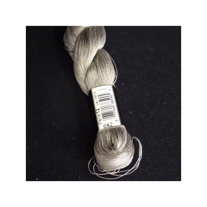 Coton Perlé N°12 En Écheveaux