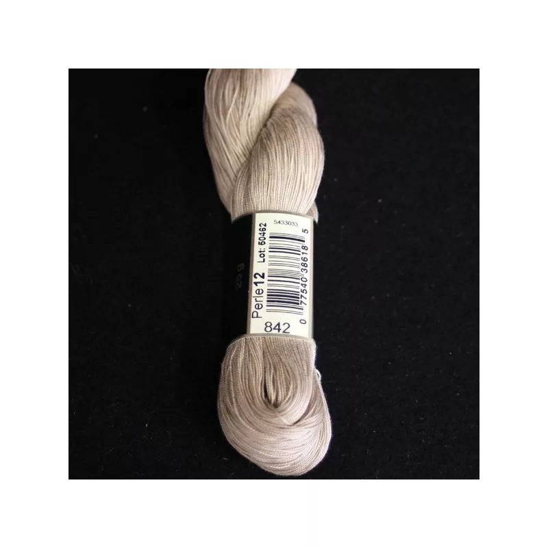 Coton Perlé N°12 En Écheveaux