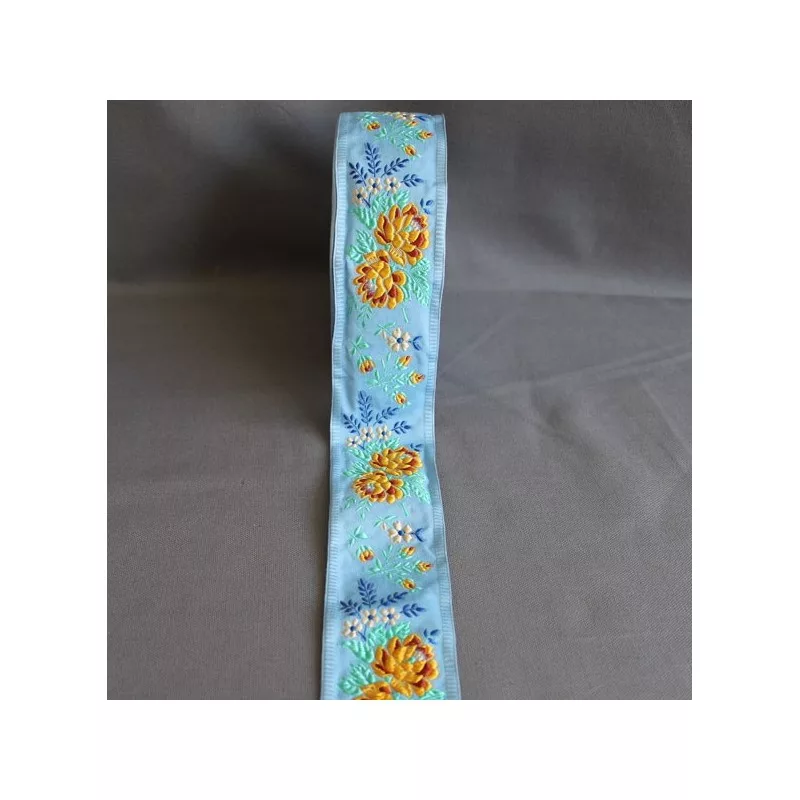 Ruban De Plougastel Bleu Clair