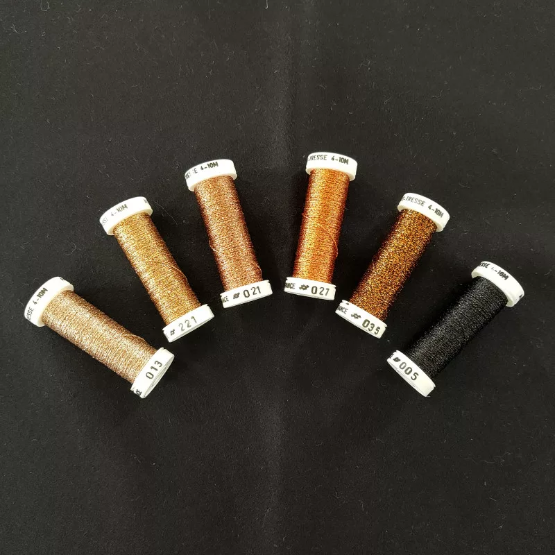 Pack Métallisé Tressé 4 Cuivrés