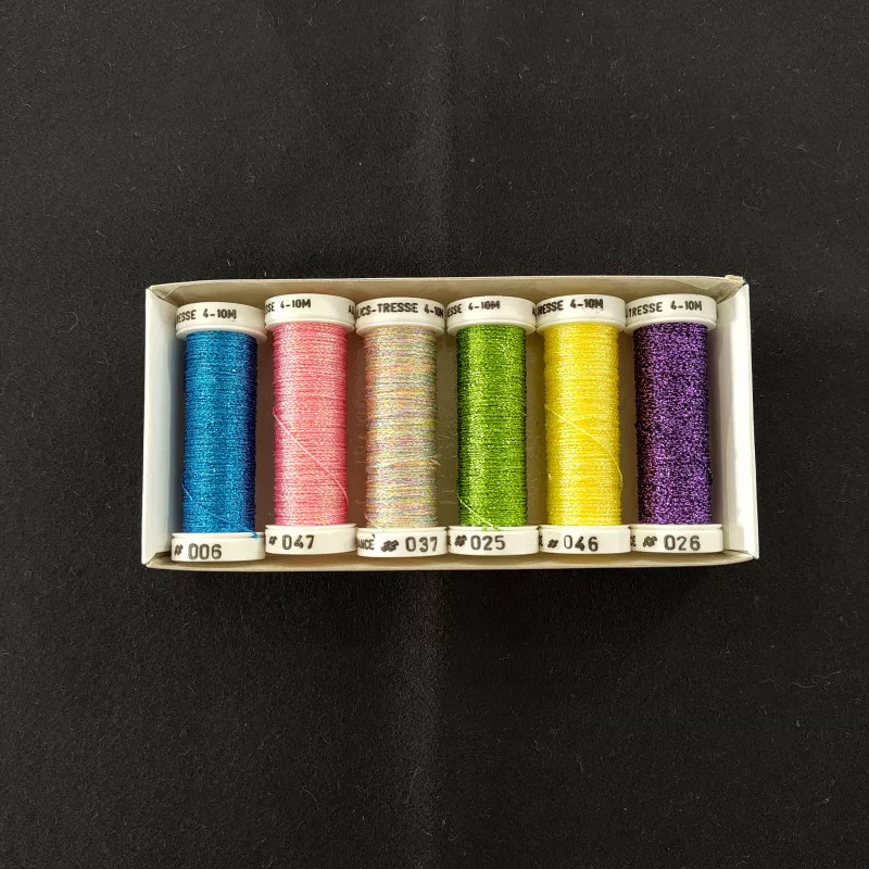 Pack Metallisé Tressé 4 Flashy
