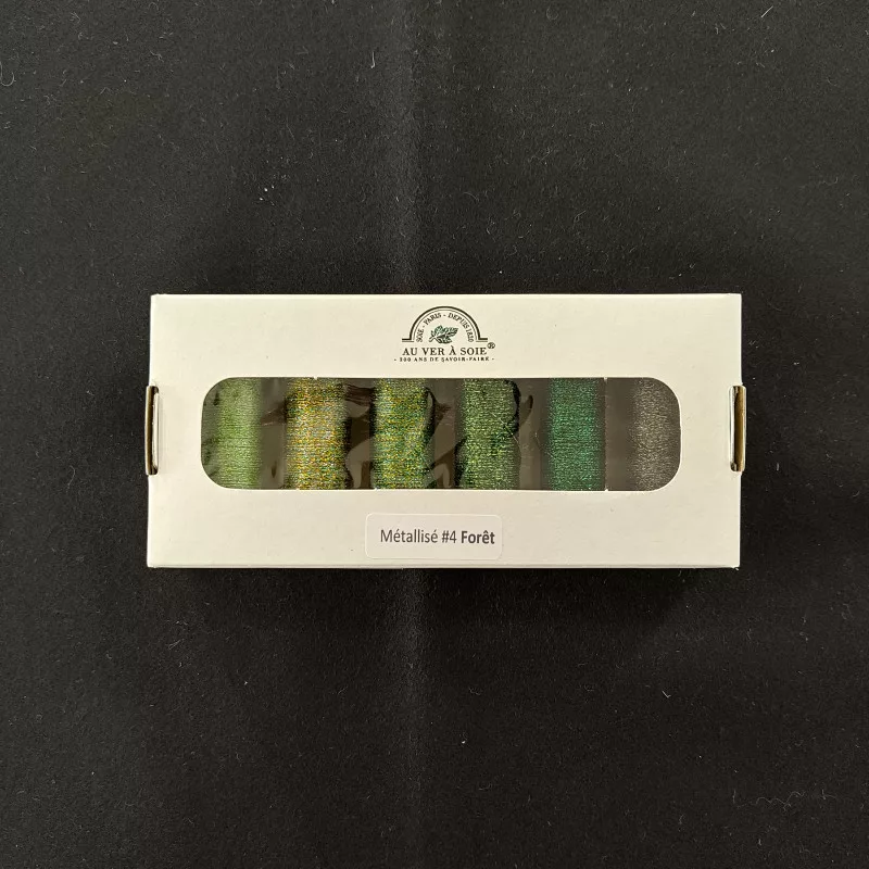 Pack Metallisé Tressé 4 Foret