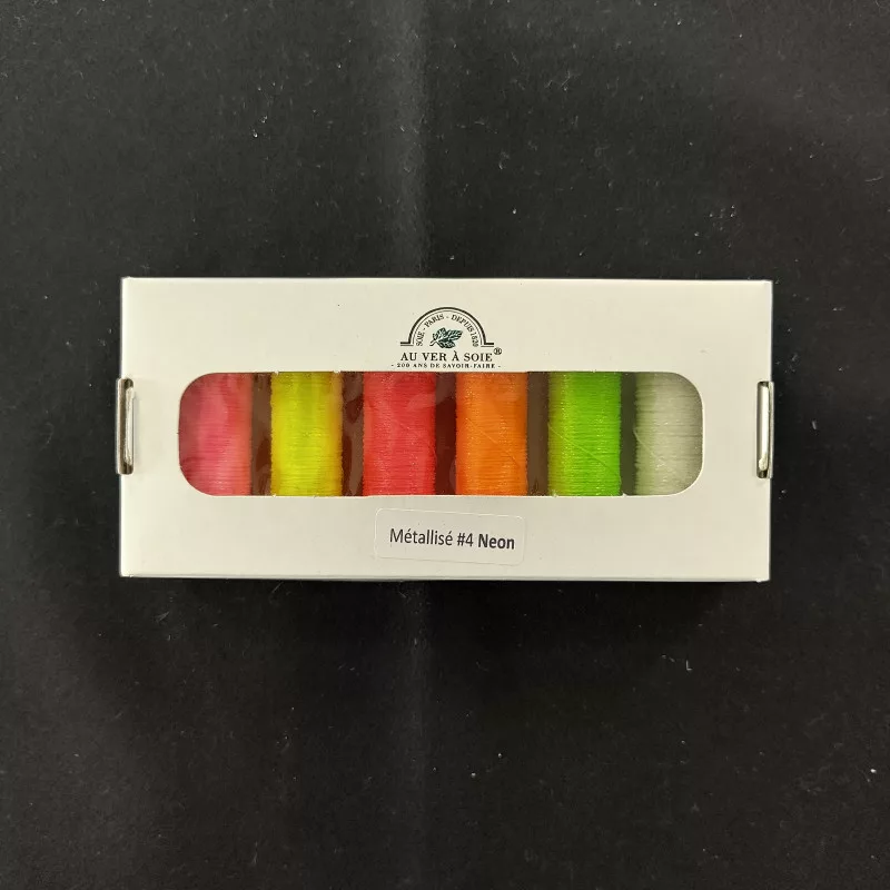 Pack Metallisé Tressé 4 Neon