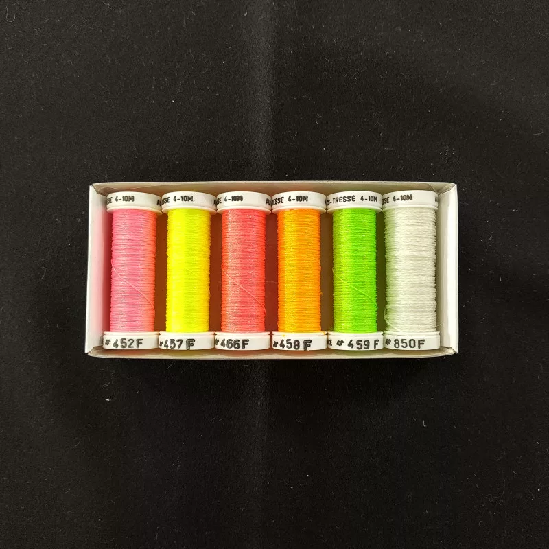 Pack Metallisé Tressé 4 Neon