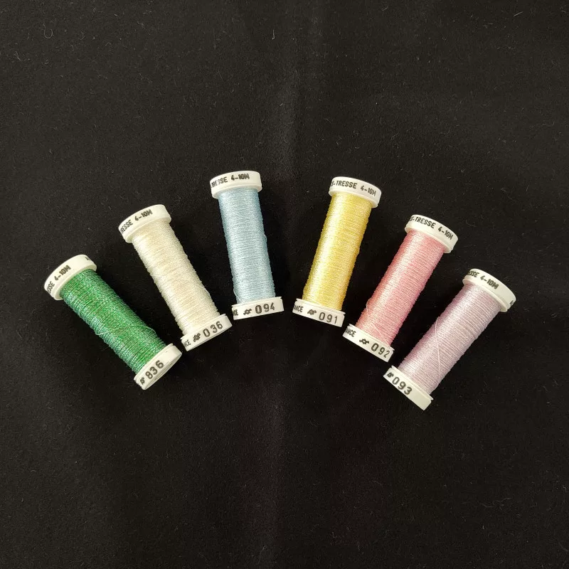 Pack Metallisé Tressé 4 Pastel