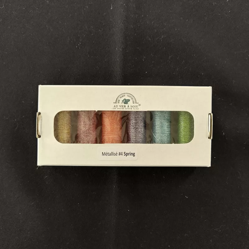 Metallic Braided Pack 4 Spring