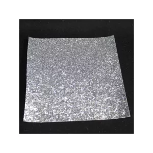 tissu pailleté caviar argent