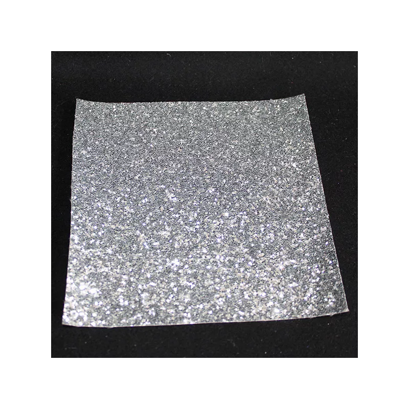 Tissu Pailleté Caviar Argent