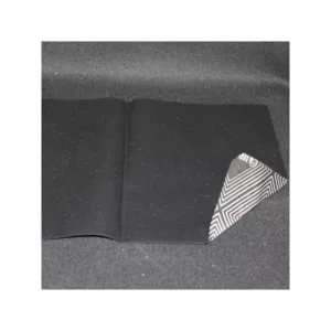 feuille de carbone noire