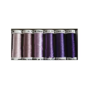 pack soie de paris violet