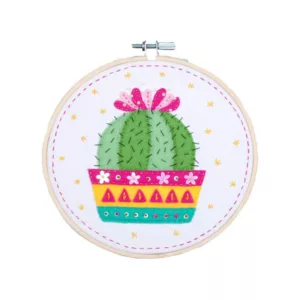 kit d'artisanat avec feutre cactus