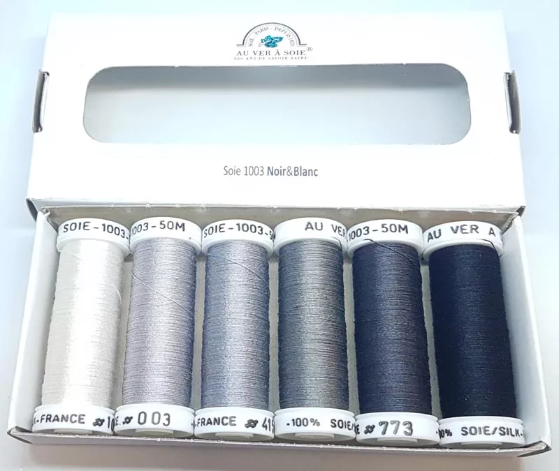 Pack Soie 1003 Noir Et Blanc