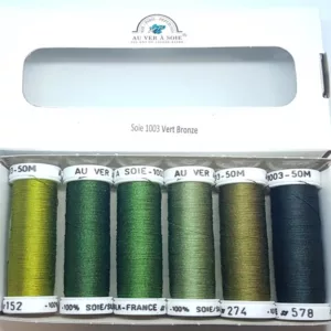 Pack Soie 1003 Vert -Bronze