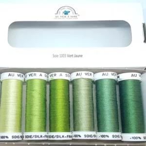 Pack Soie 1003 Vert -Jaune
