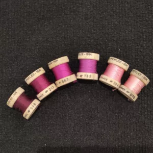 pack soie perlée rose