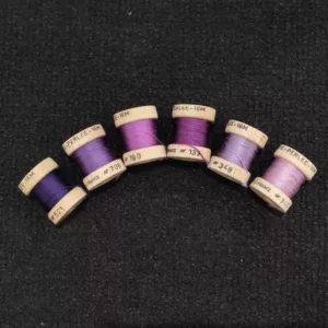 pack soie perlée violet