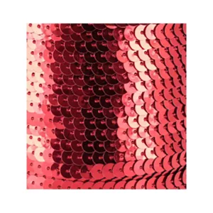 galon paillettes rouge