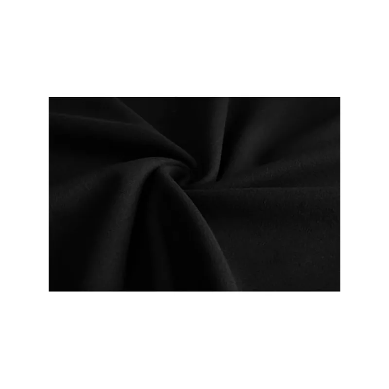 Black Woolen Fabric
