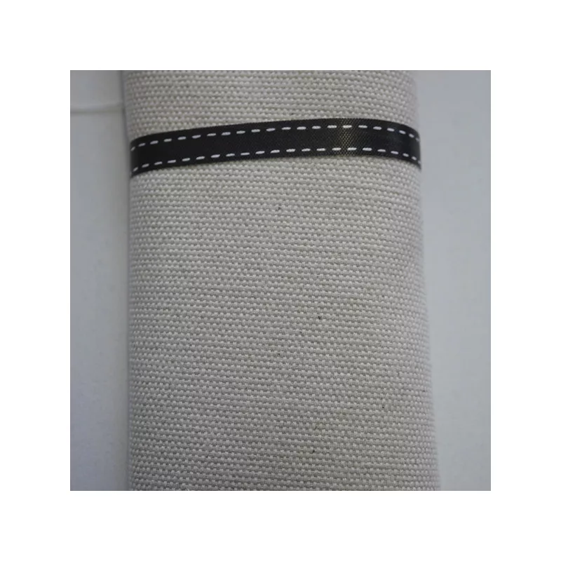 2 Coupons De Toile Coton Écru