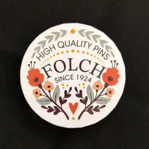 Epingles à tête de verre Folch