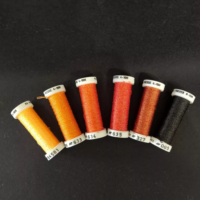 Halloween Metallic Braided 4 Pack