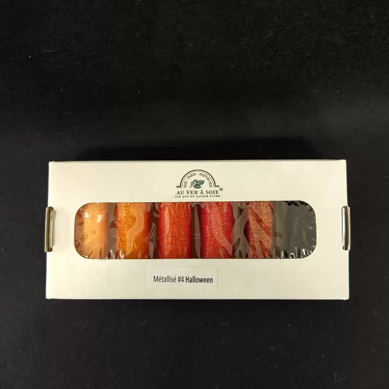 Halloween Metallic Braided 4 Pack