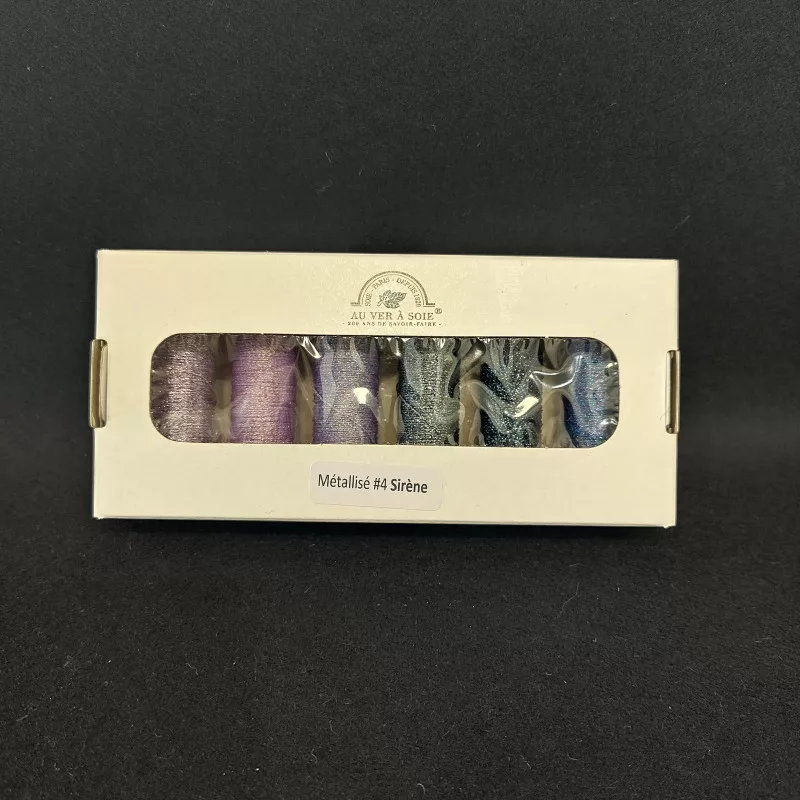 Metallic Braided Pack 4 Mermaid