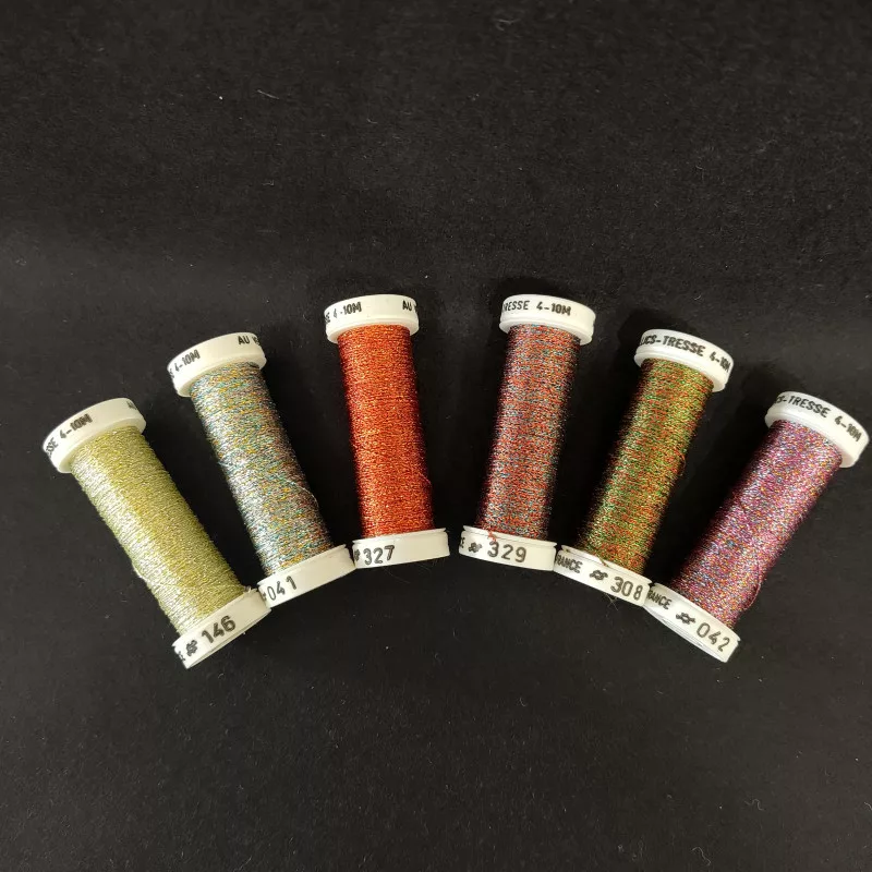 Braided Metallic Pack 4 Variegated No. 2