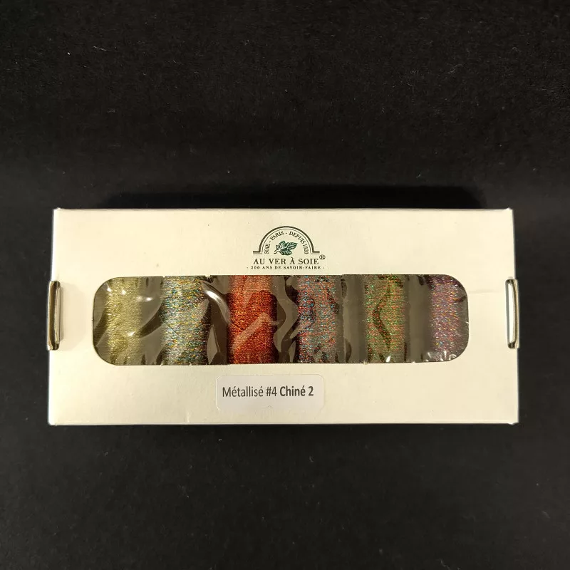 Braided Metallic Pack 4 Variegated No. 2