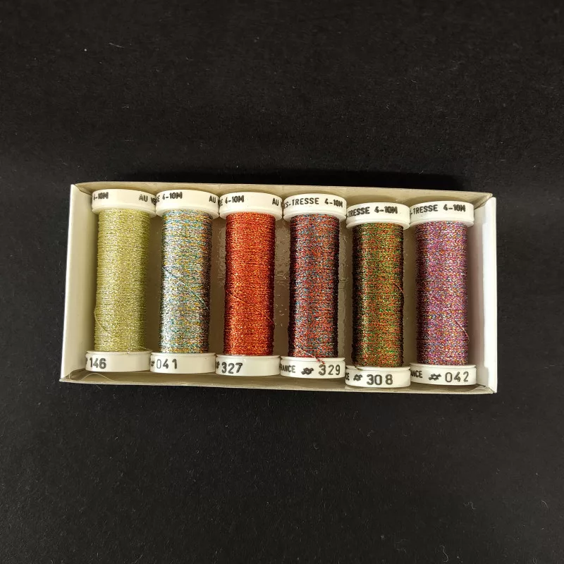 Braided Metallic Pack 4 Variegated No. 2