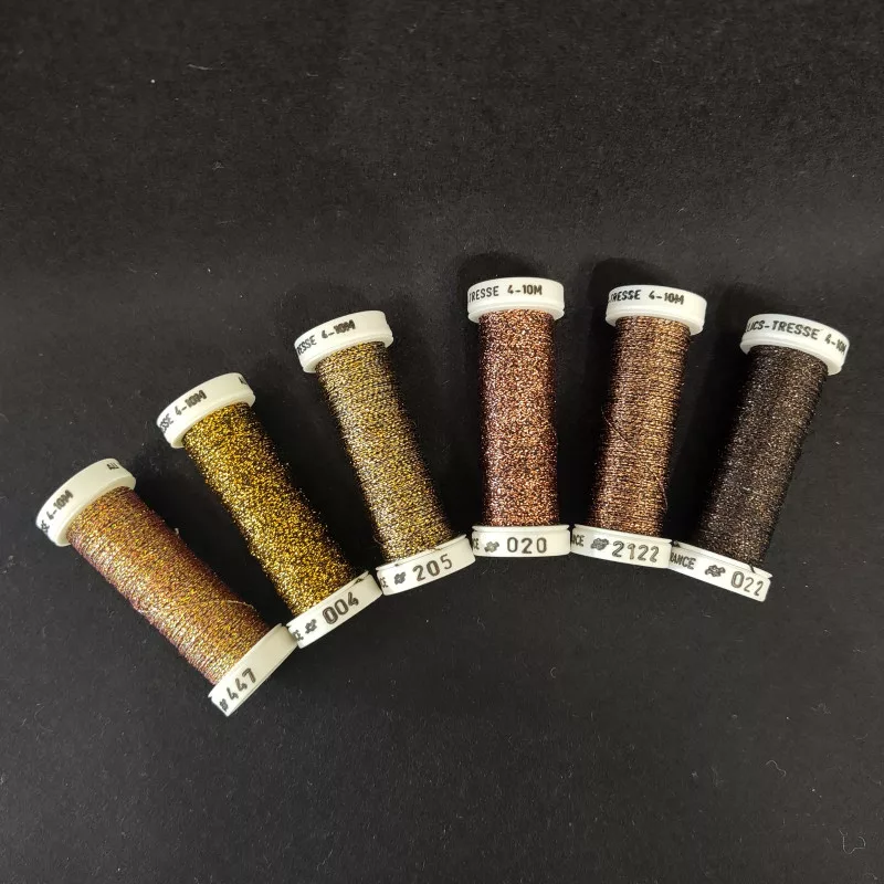 Pack Metallisé Tressé 4 Chocolat