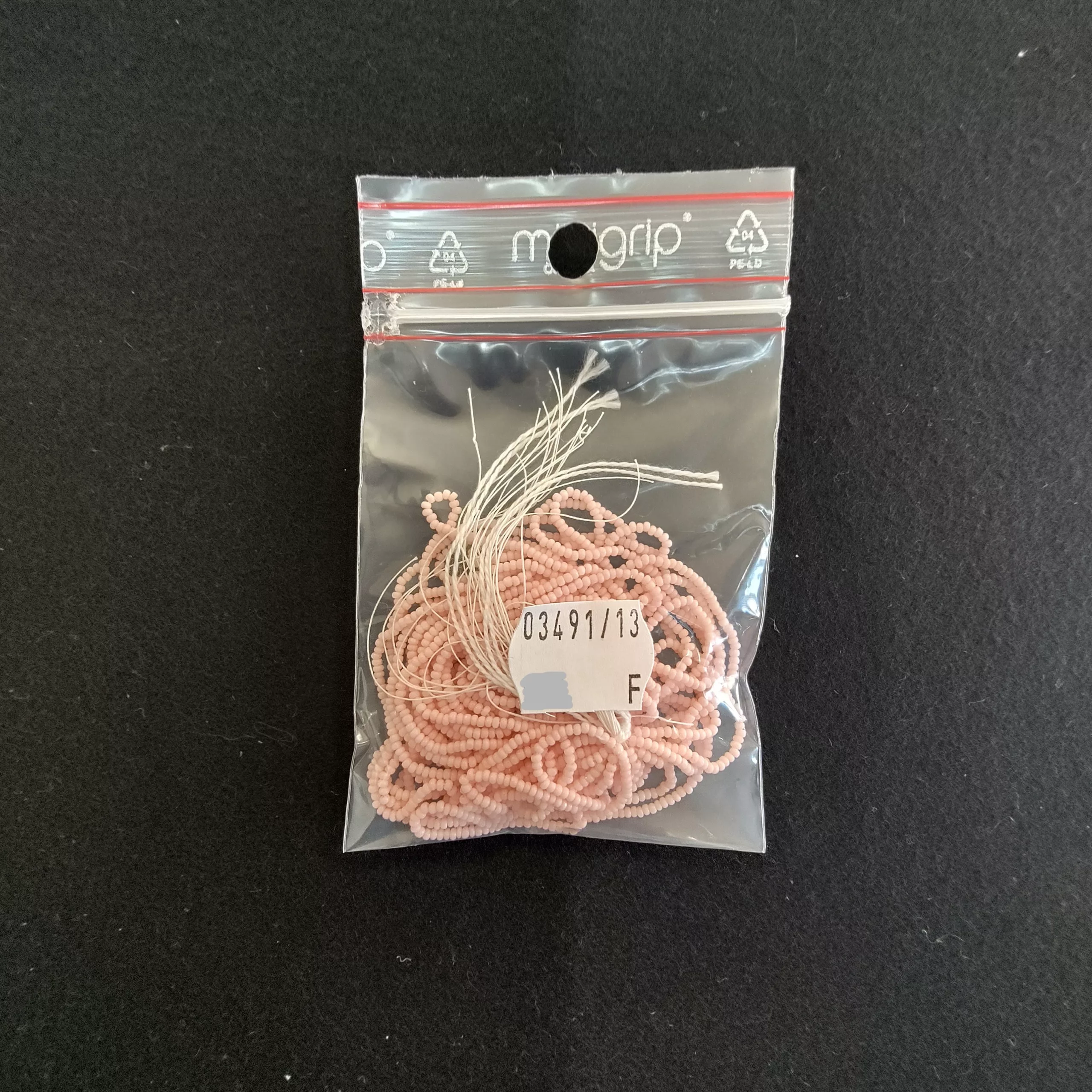 Perles charlottes rose 03491/13