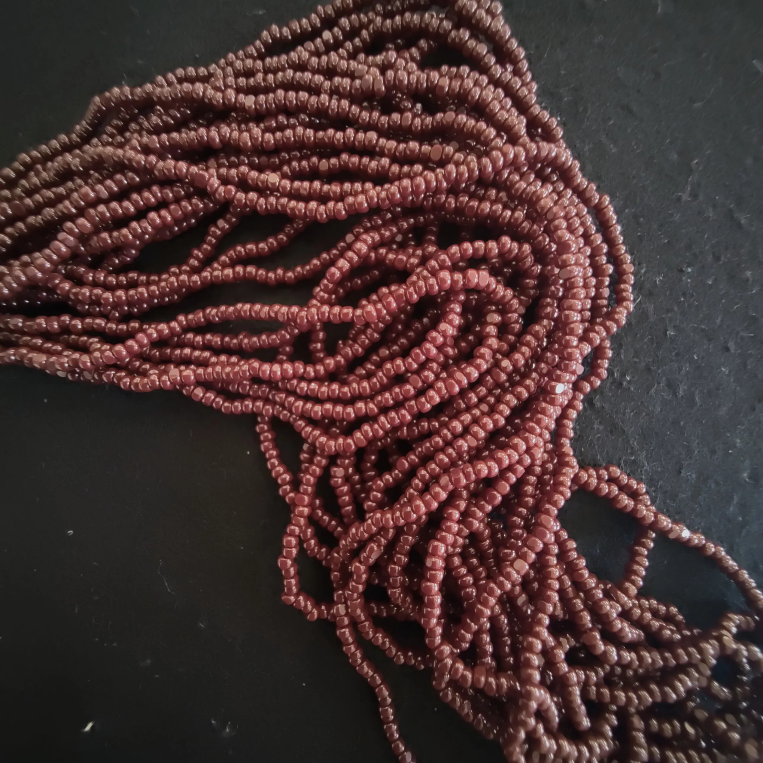 Perles charlotte marron 13780/13
