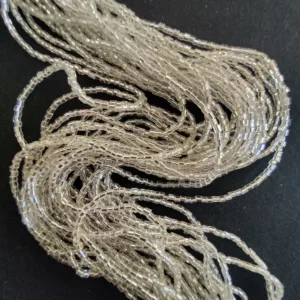 Perles quart de tube argent 78102/05