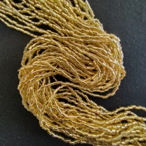 Perles demi tubes or 17020/1