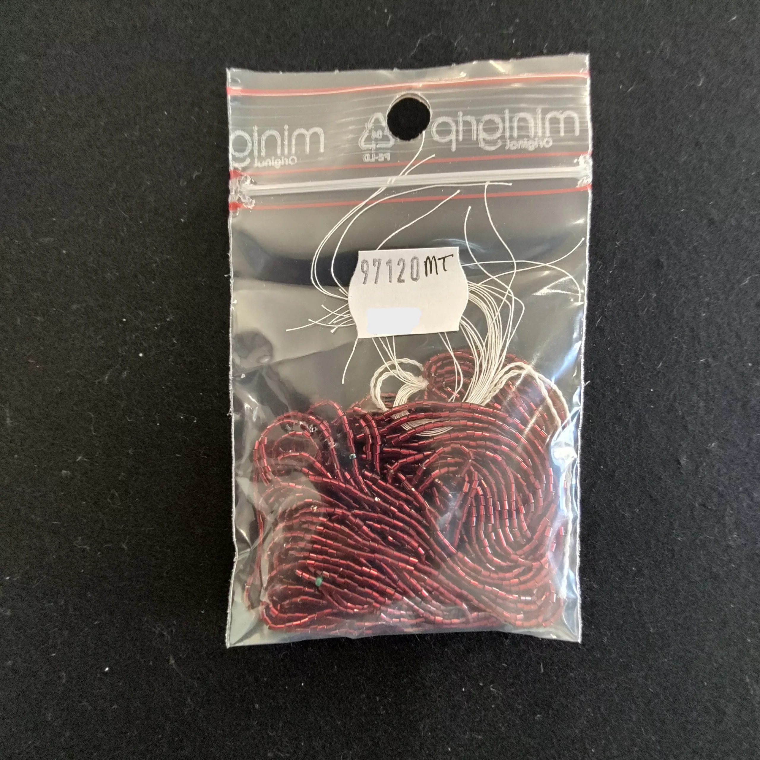 Perles quart de tube (vermicelle) 97120MT