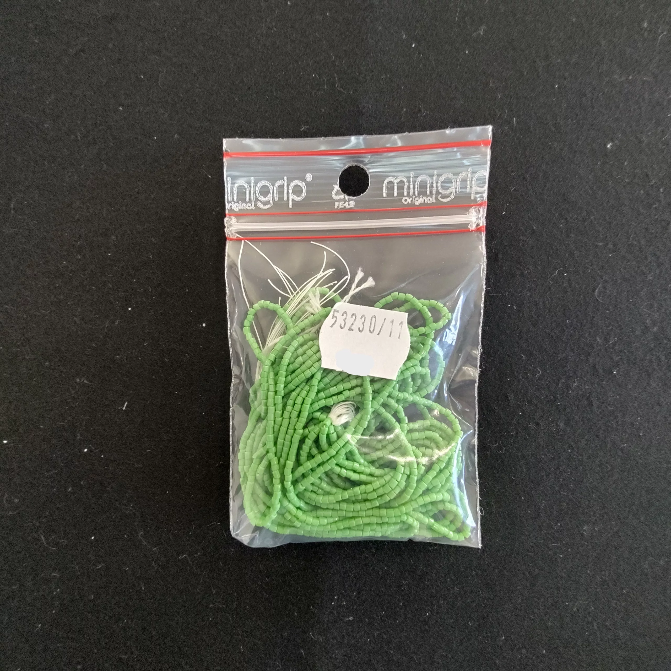 Perles 2 facettes vert 53230/11