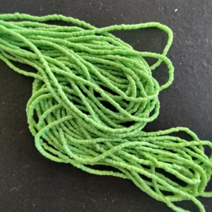 Perles 2 facettes vert 53230/11
