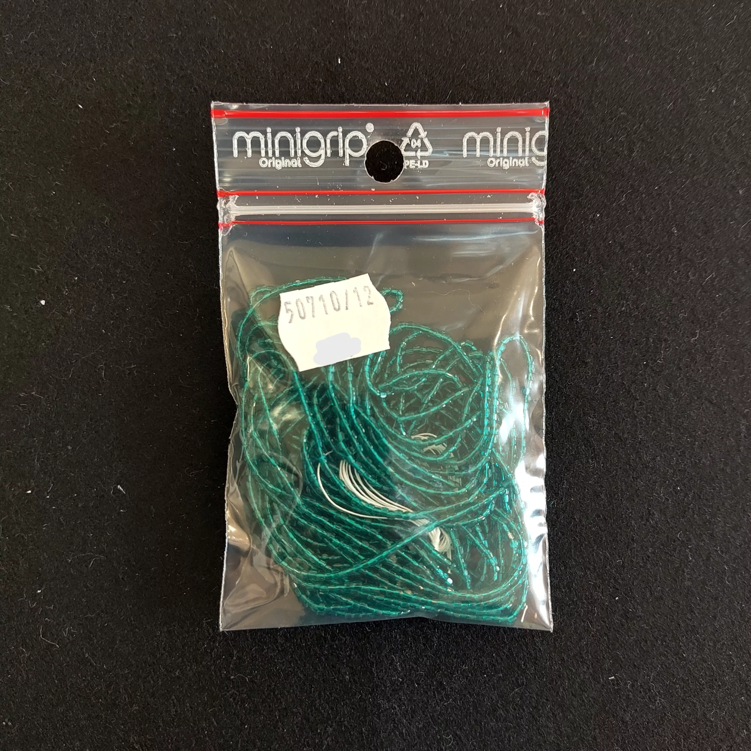 Perles 3 facettes vert translucide 50710/12