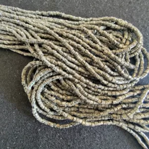 Perles 2 facettes effet pierre 2 719/11