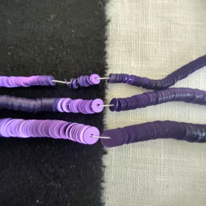 Paillettes mauve mat 556