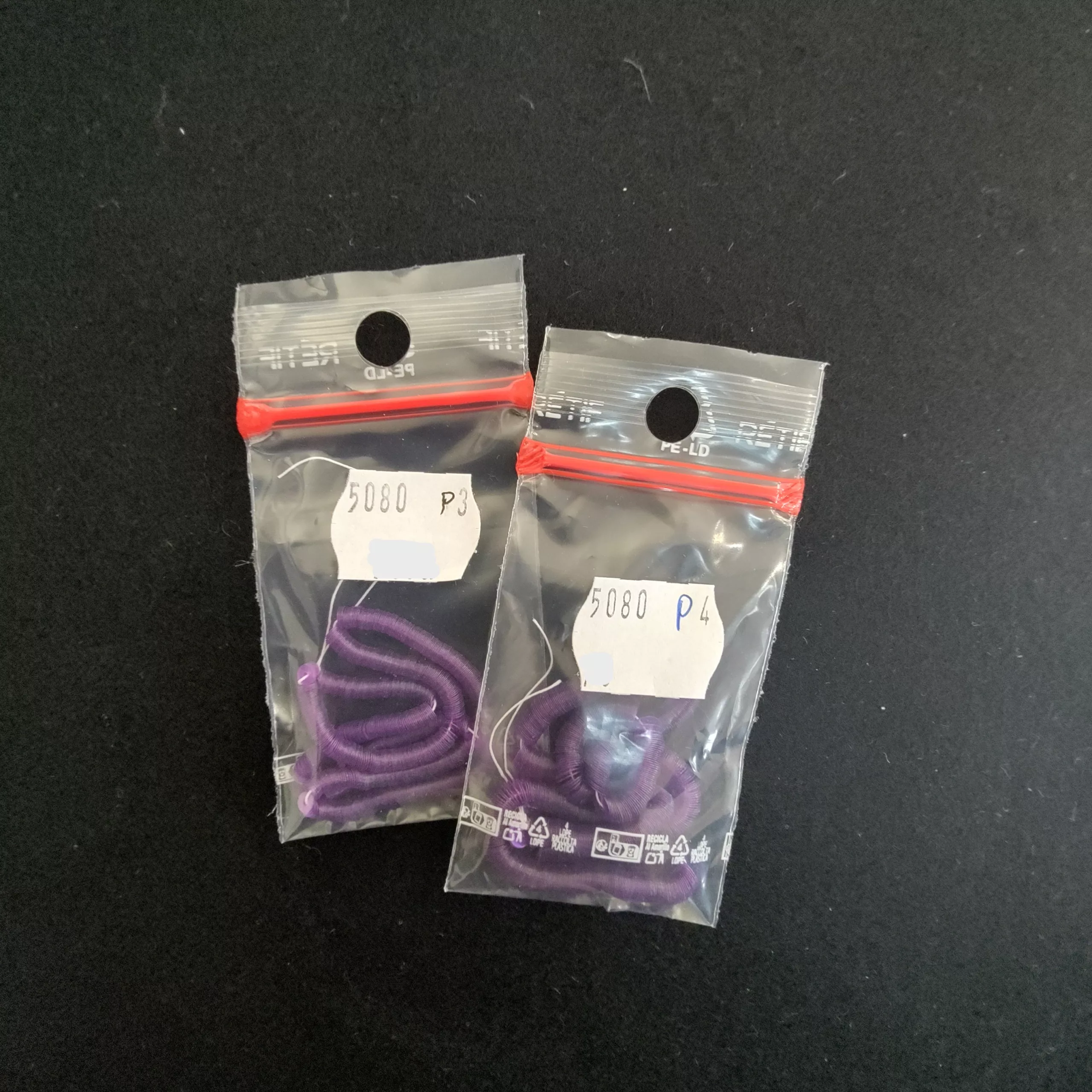 Paillettes violet transparent 5080