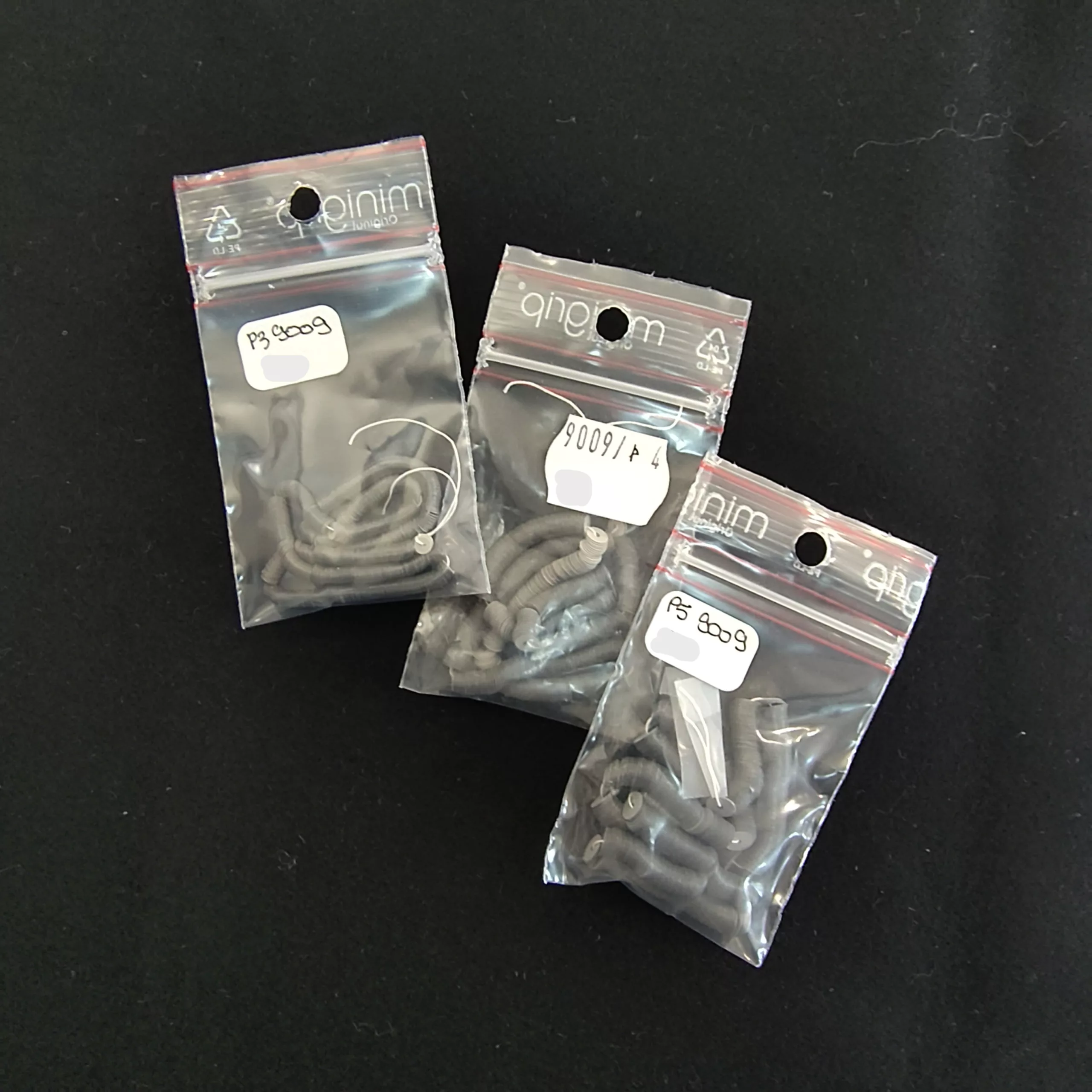 Paillettes gris 9009