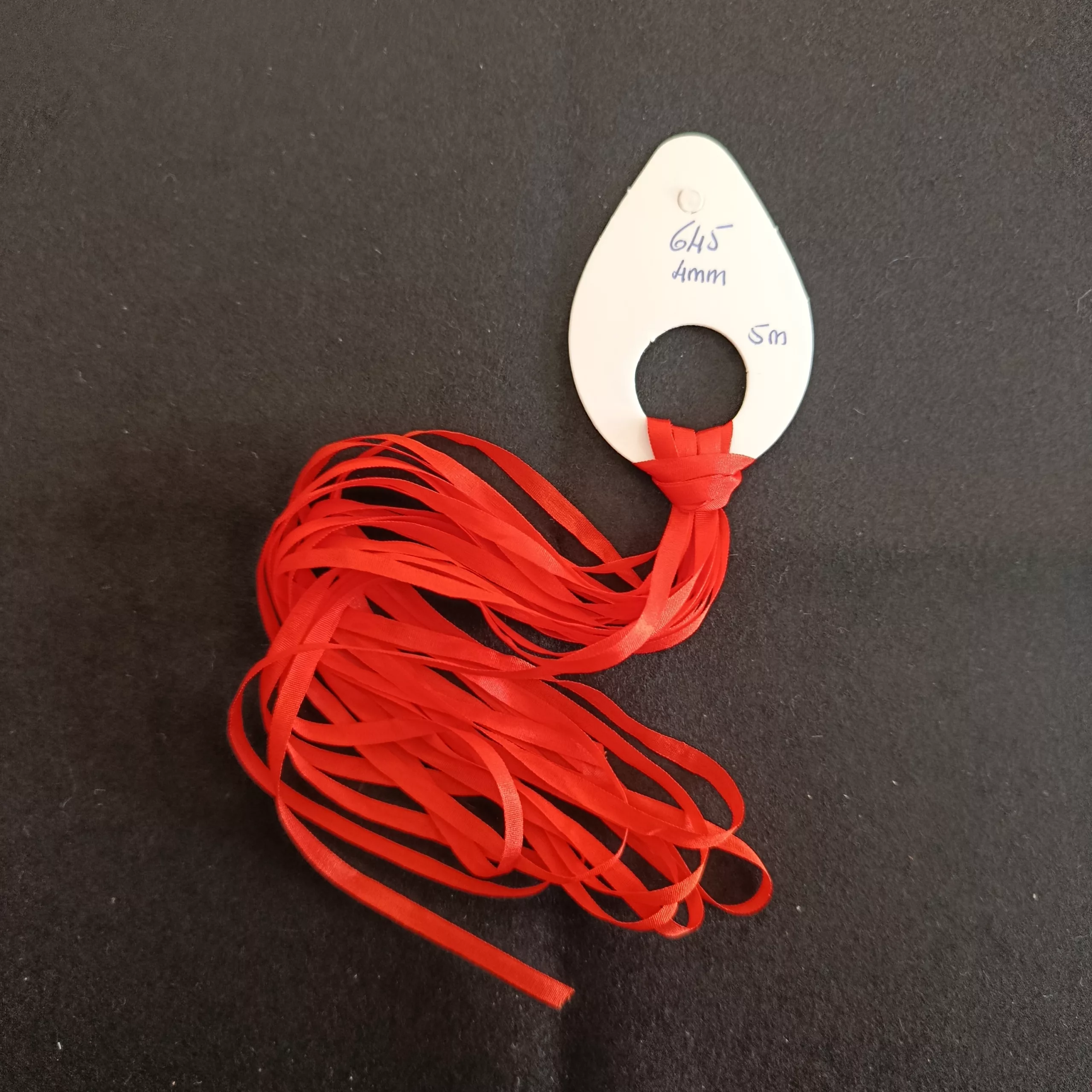 Ruban de soie 4mm