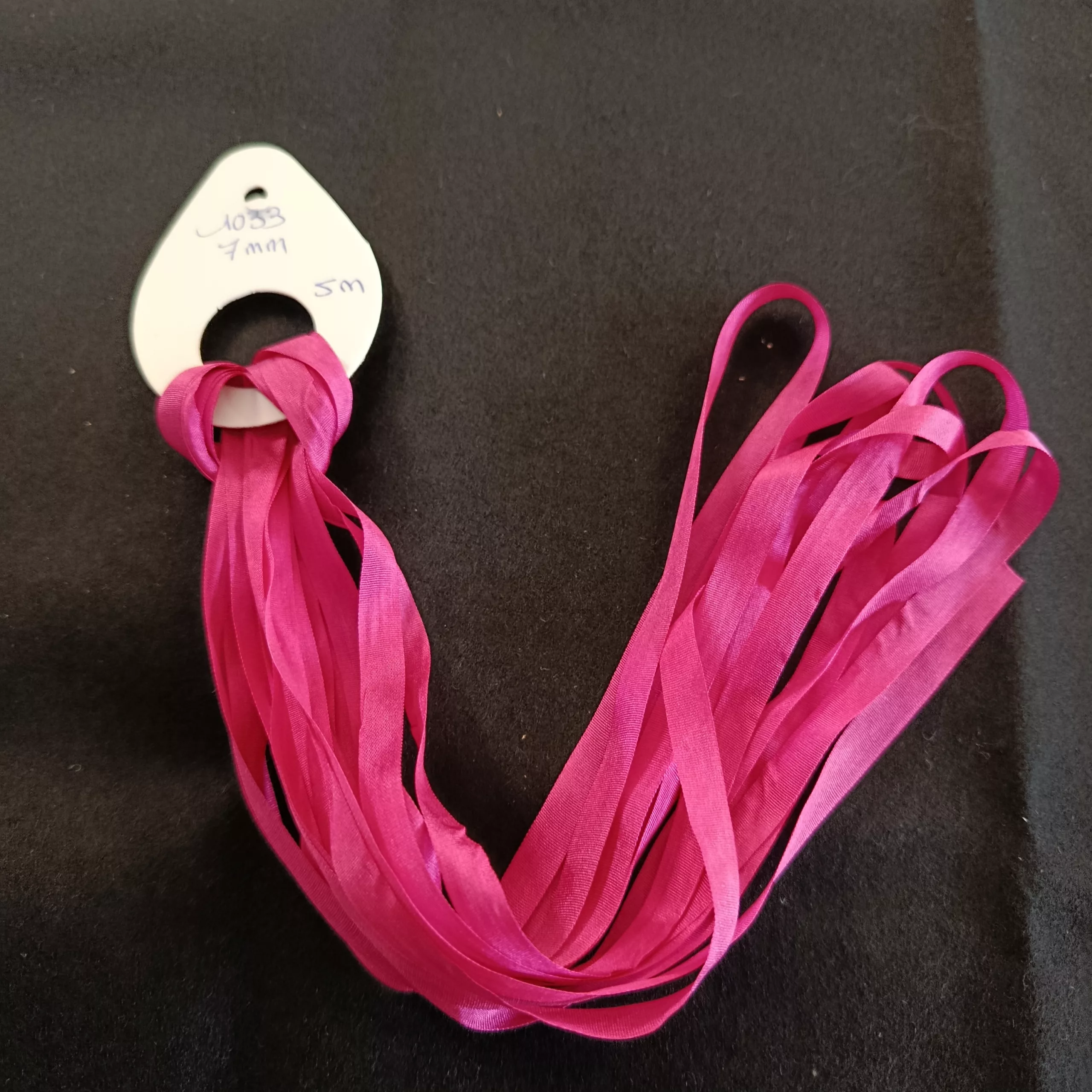 Ruban de soie 7mm